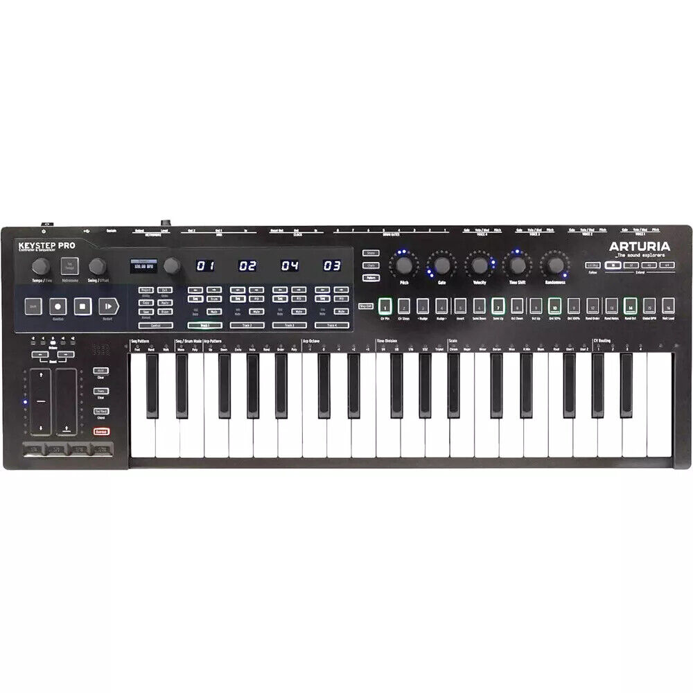 ARTURIA KeyStep Pro Chroma midi keyboard controller sequencer 37 tasti slim