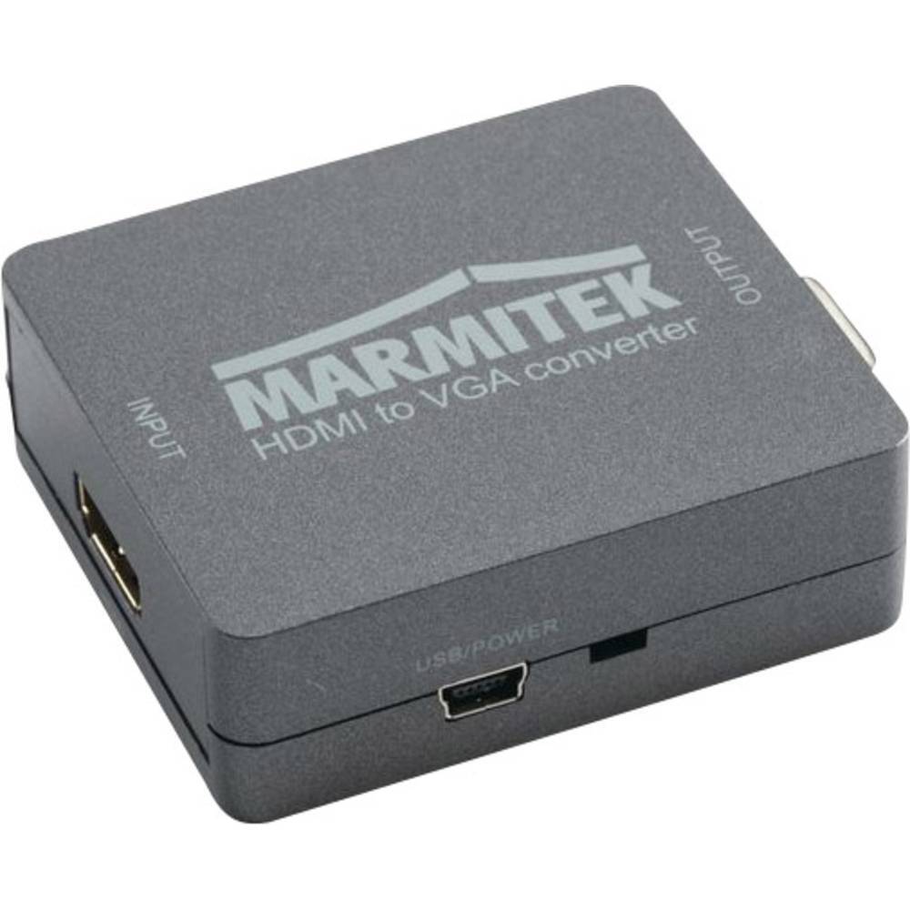 AV Convertitore [HDMI - VGA, Jack] 1920 x 1080 Pixel Marmitek Connect HV15