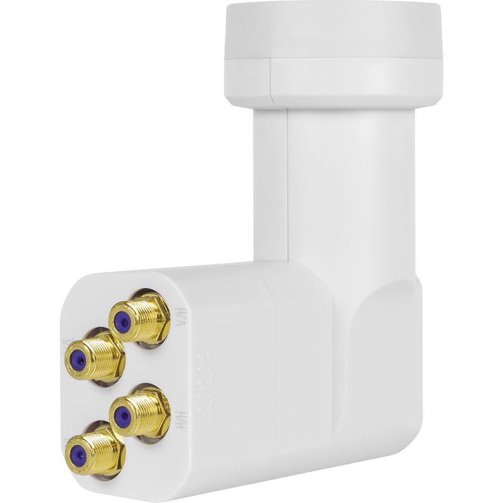 MegaSat HD-Profi LNB Quattro Diametro: 40 mm connettore placcato oro,