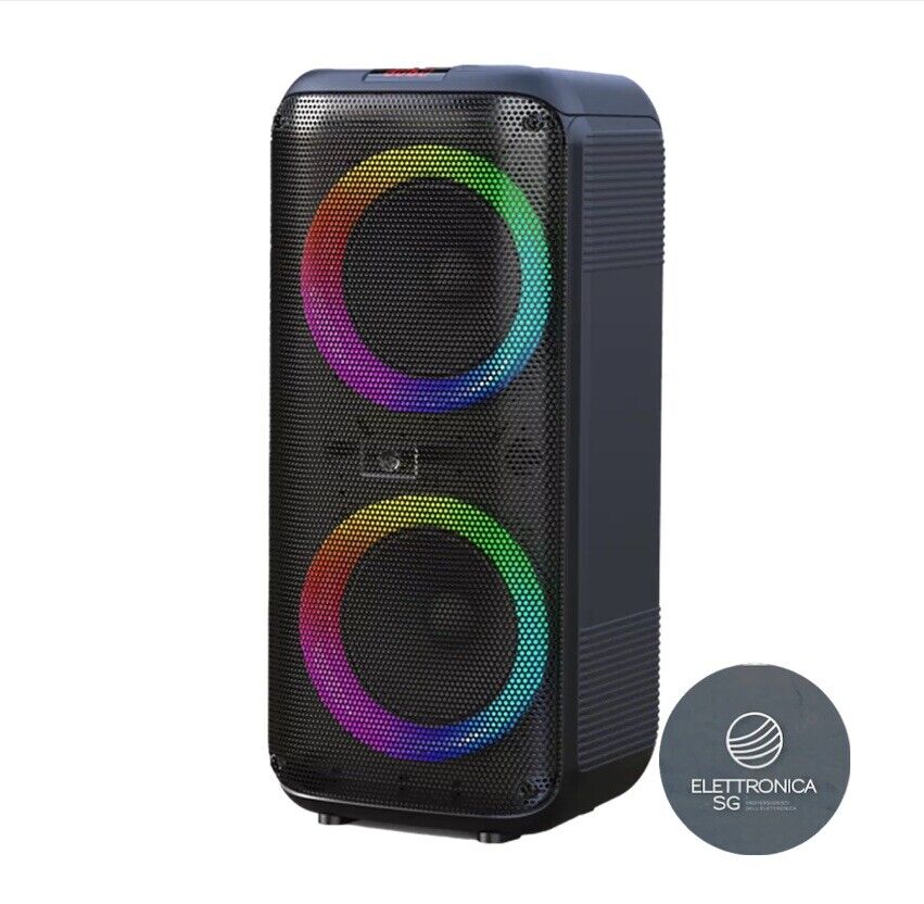 CASSA PORTATILE DENVER BPS-354 CON TELECOMANDO/BLUETOOTH/USB 200W