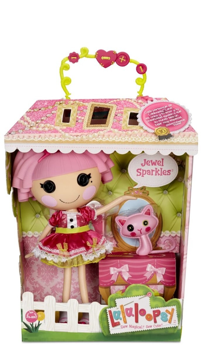 Bambola Plastica Merchandising Lalaloopsy: Large Doll - Jewel Sparkles