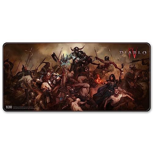 Diablo Iv - Heroes Mousepad Xl NUOVO