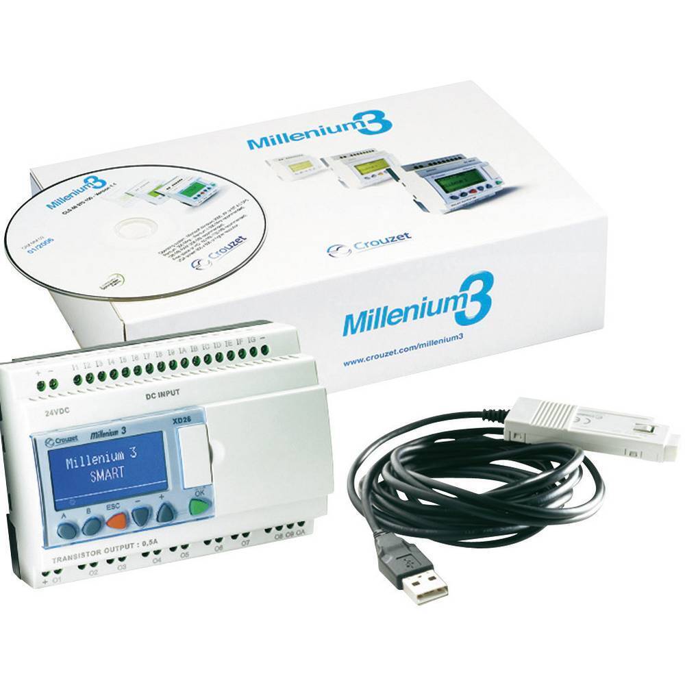 Crouzet 88974085 Kit XD26 R 230VAC Starter kit PLC 230 V/AC
