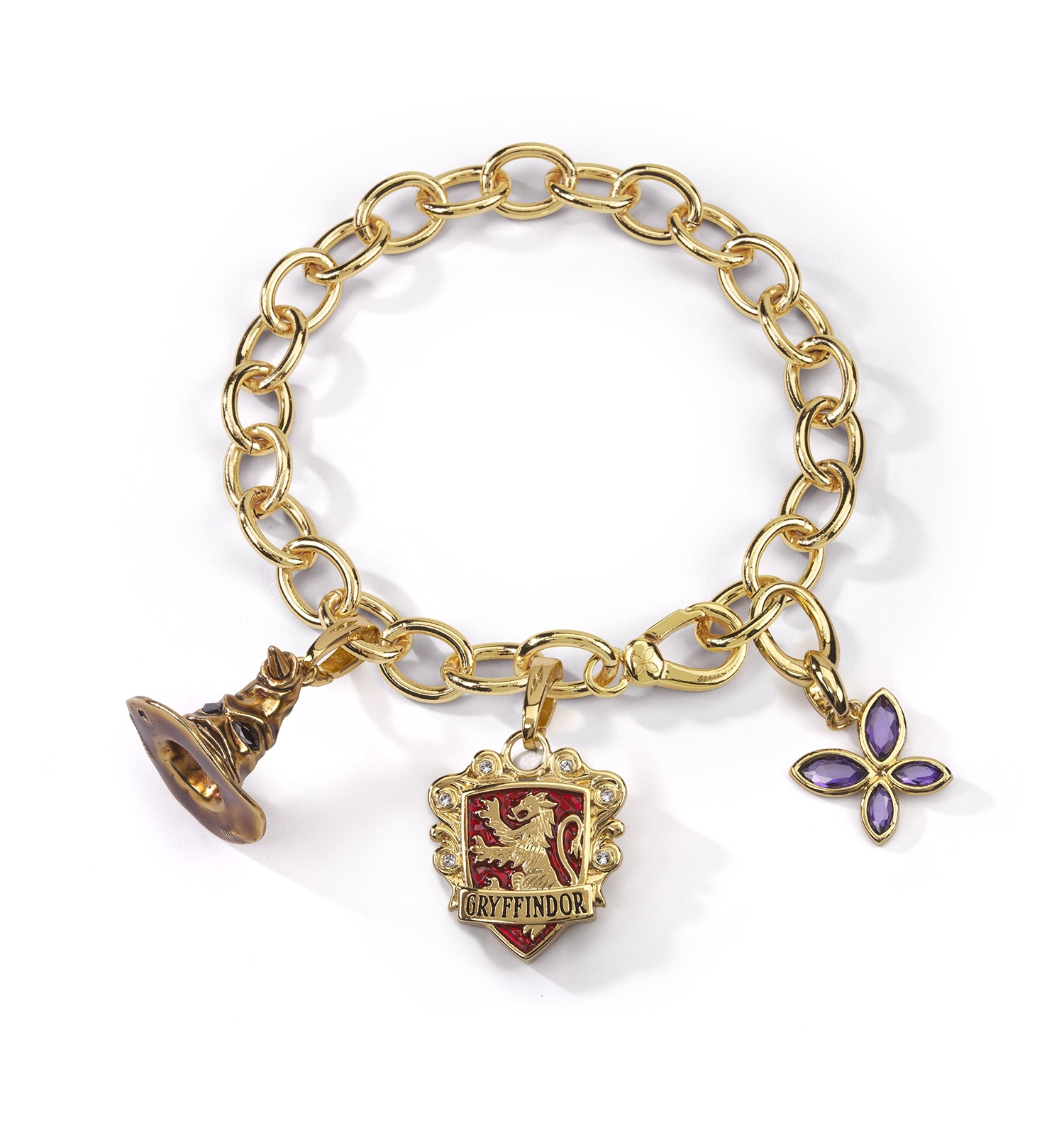 Harry Potter Bettelarmband Lumos Gryffindor (vergo ACC NUOVO