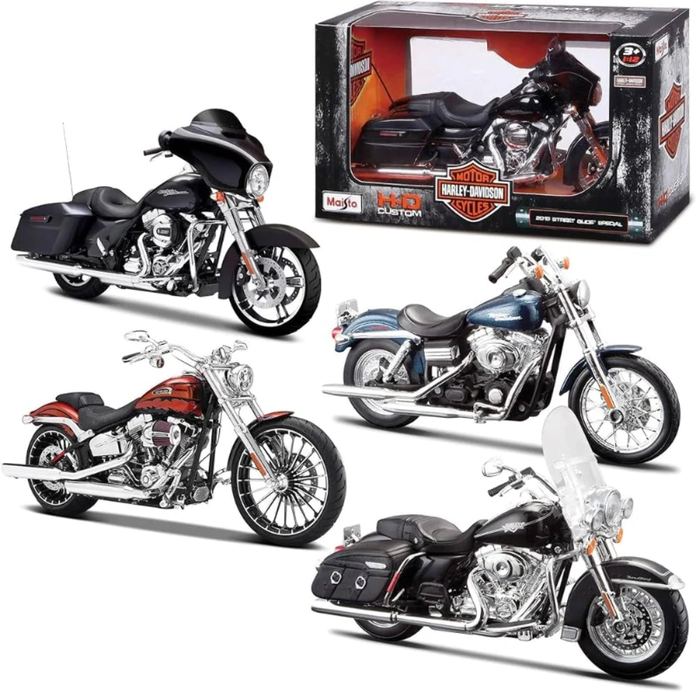 Modellini Harley Davidson in scala 1:12