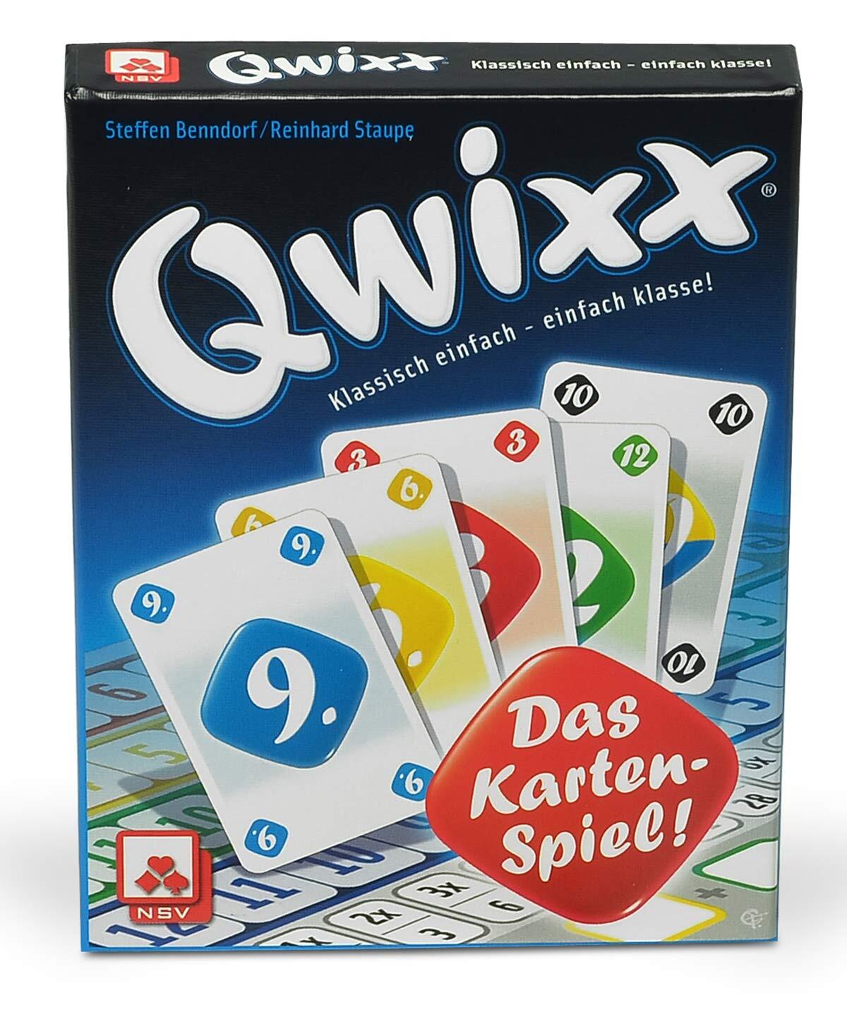 Qwixx >>Das Kartenspiel<< NUOVO