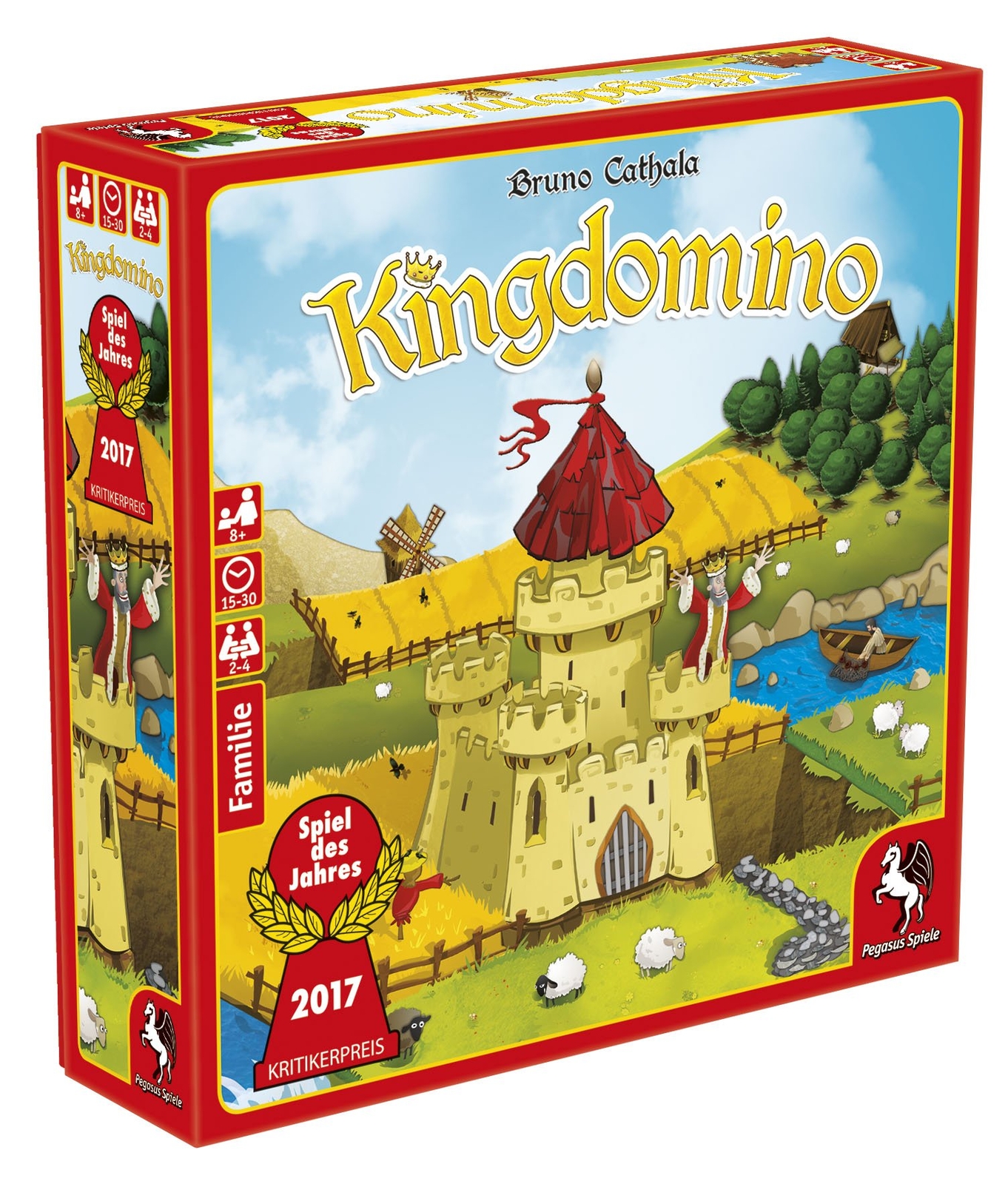 Pegasus Spiele Kingdomino S... Kingdomino SdJ 2017 TOY NUOVO