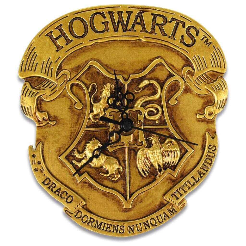 Harry Potter Wanduhr Hogwarts ACC NUOVO