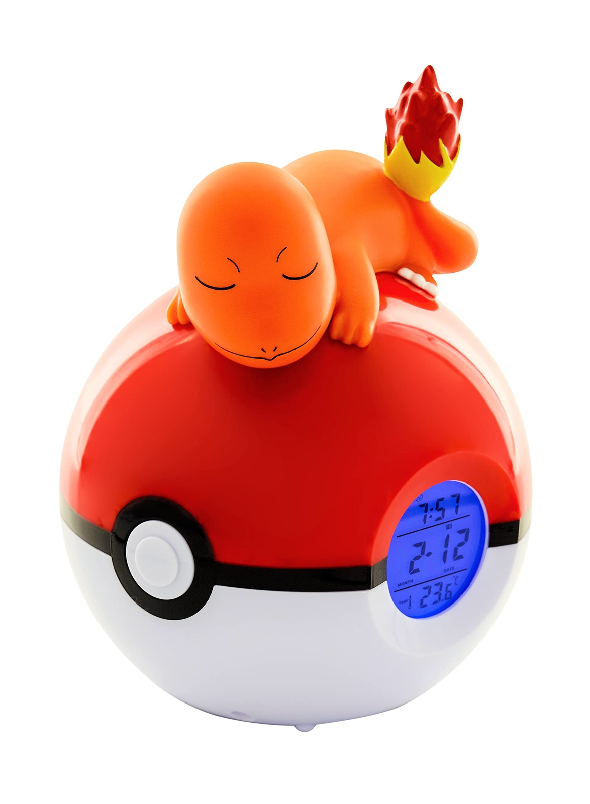 Pokemon Wecker Pokeball mit Leuchtfunktion Glumand ACC NUOVO