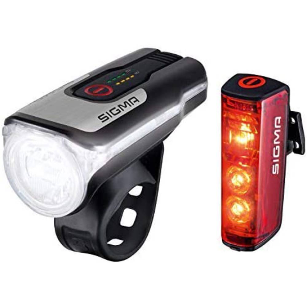 Sigma Kit illuminazione bicicletta AURA 80 FL / Blaze Set LED (monocolore) a