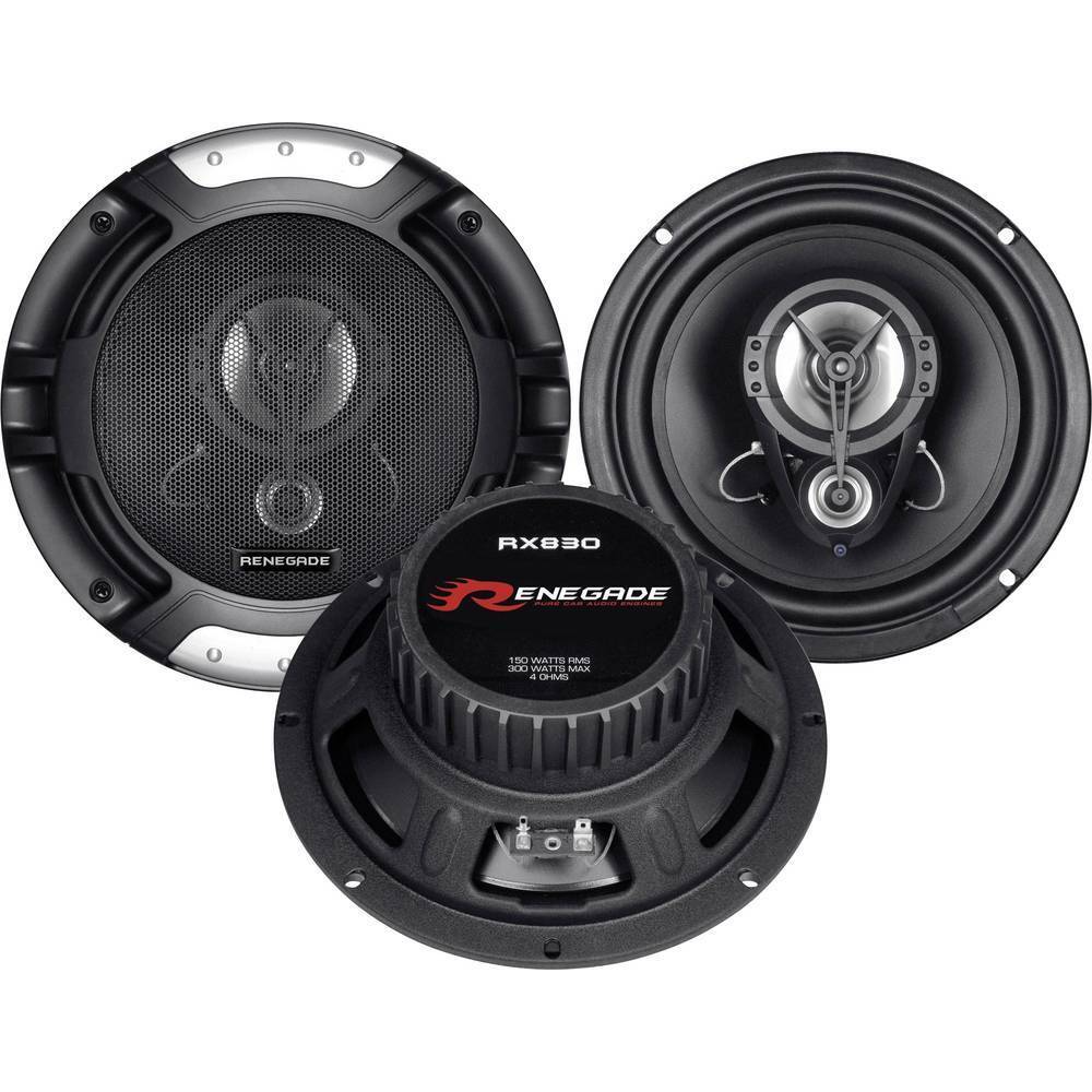 Renegade RX830 Altoparlante da incasso a 3 vie 300 W Contenuto: 1 pz.