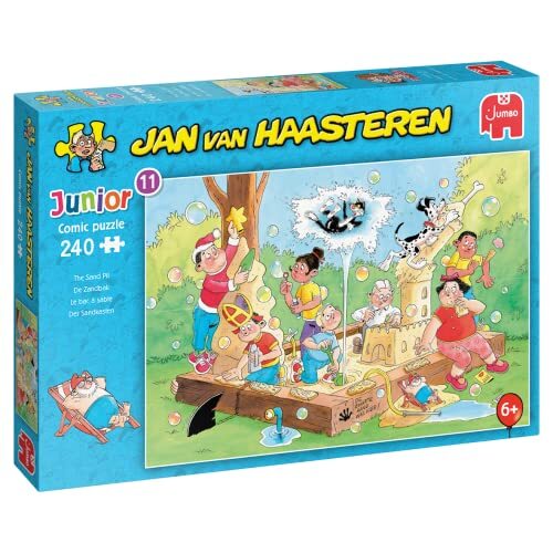 Jan van Haasteren - Jan van Haasteren Puzzel Junior - The Sand Pit ... Toy NUOVO