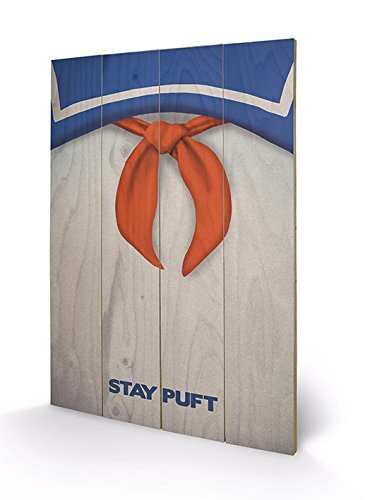 GHOSTBUSTERS - Impression sur Bois 40X59 - Stay Pu NUOVO