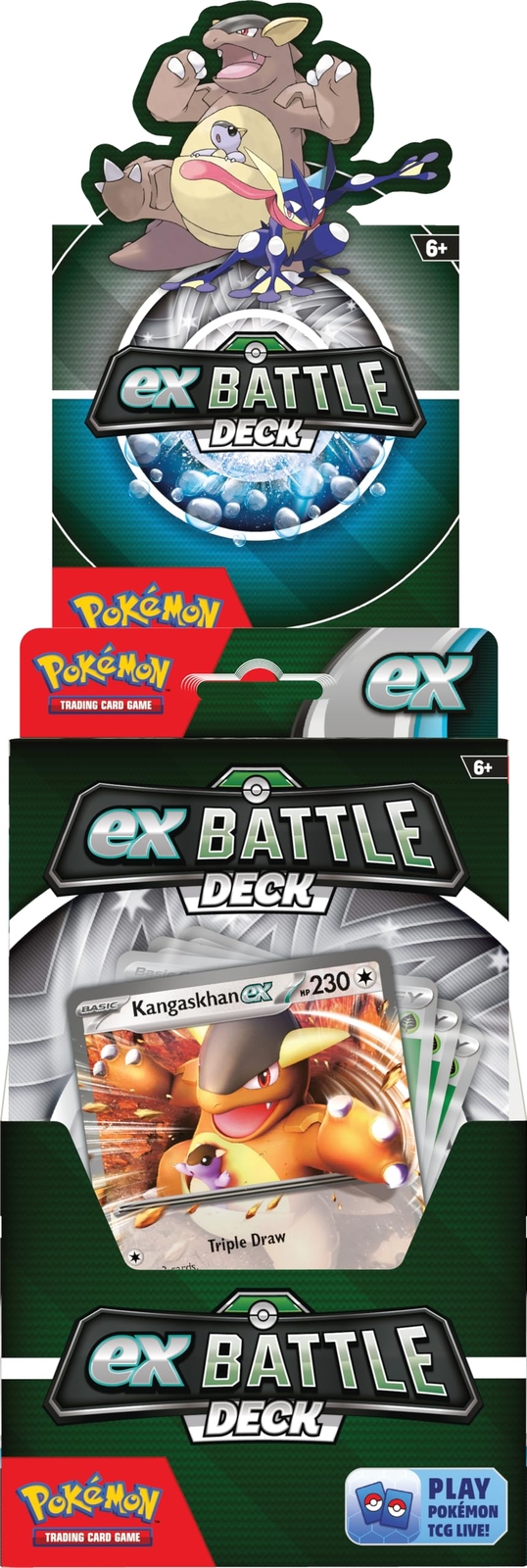Pokemon - Ex Battle Deck - Kangaskhan/Greninja NUOVO