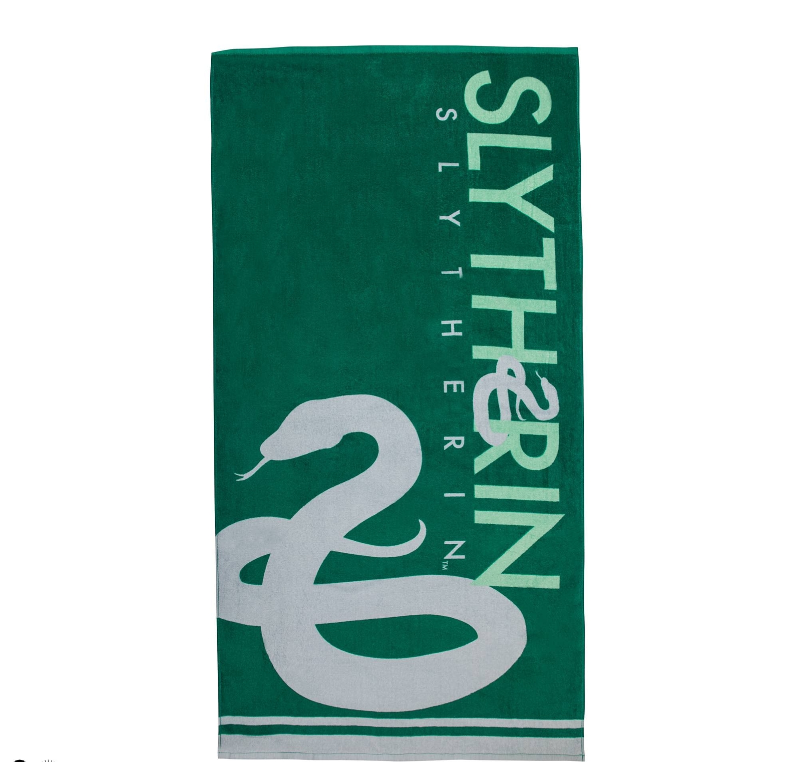 Harry Potter Handtuch Slytherin 140 x 70 cm NUOVO