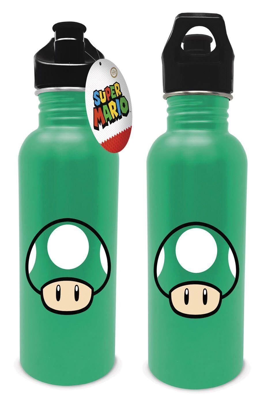 P.Derive NINTENDO - Mushroom - Metal Canteen Bottle ACC NUOVO