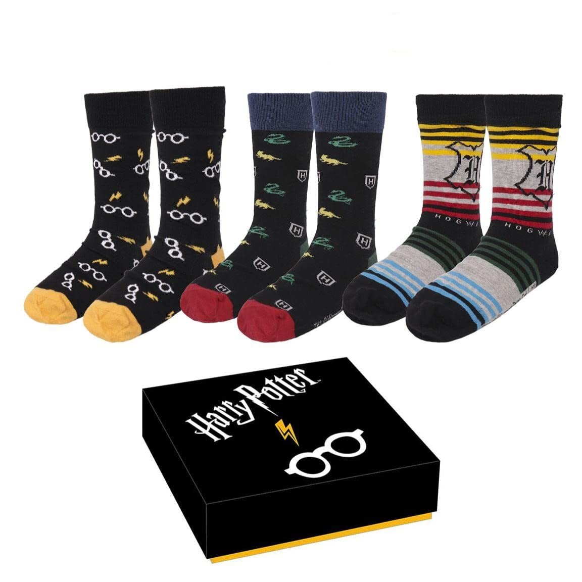 CERDï¿½ï¿½ Harry Potter Pack 3 Women Socks Toy NUOVO