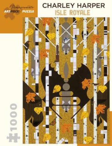 Charley Harper Charlie Harper Isle Royale 1000 Piece Jigsaw Puzzle ACC NUOVO