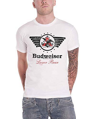 BEER - Budweiser Vintage Eagle - T-Shirt - (XL) NUOVO