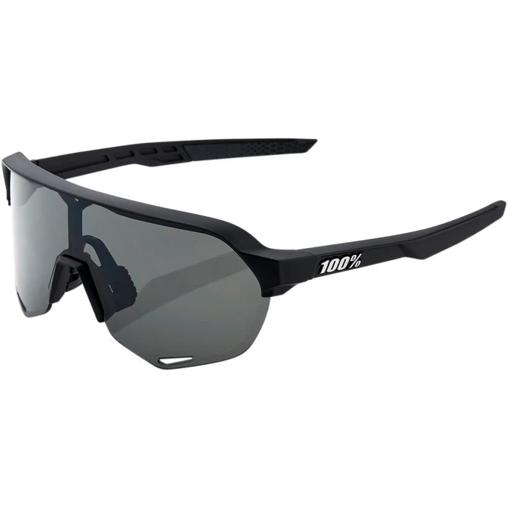 100% S2 Glasses - Soft Tact Black / Smoke Lens Clothing NUOVO