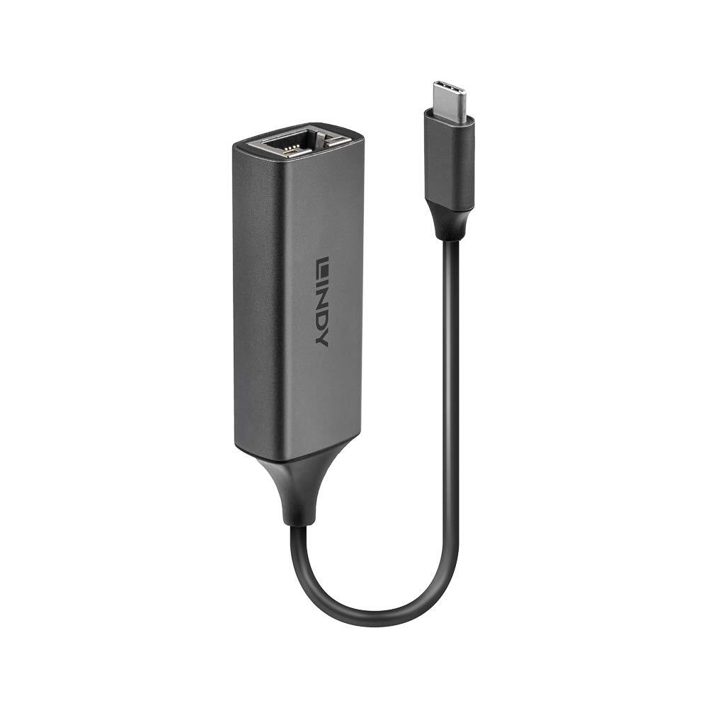 Usb C To Rj45 Network Adapter Lindy 43299 NUOVO