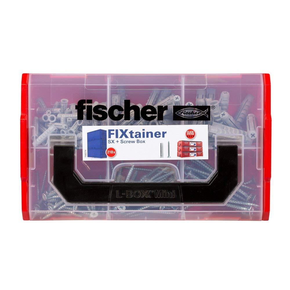 Wall Plugs And Screws Fischer Fixtainer Universal 210 NUOVO