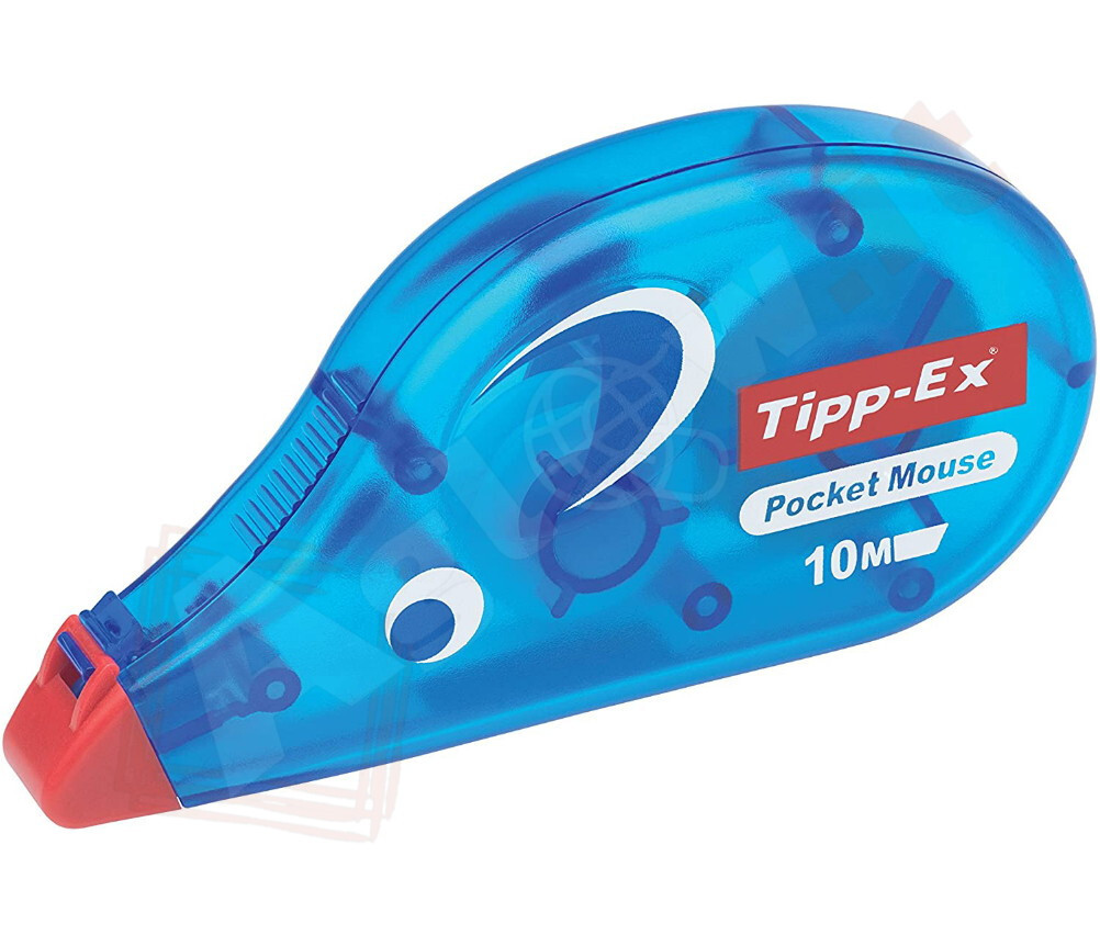 Bic Tipp-Ex Pocket Mouse Correttore 10M Rullo bianchetto a nastro cancelleria