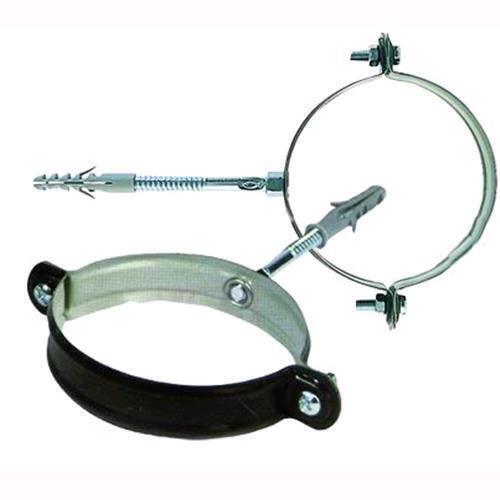 Collare Per Pluviali Fischer Zincato Tondo Scp 120