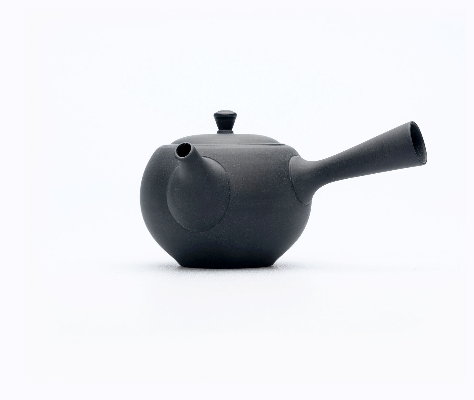 Azmaya Tokoname Giapponese Teiera - 225ml Ceramica Nera Kyusu
