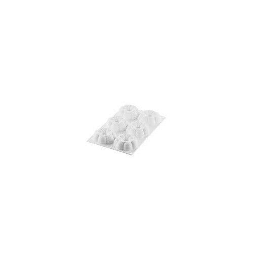 SILIKOMART TRUFFLE CROWN 90 - SILICONE MOULD N.6 ø82 H29MM + CUTTER