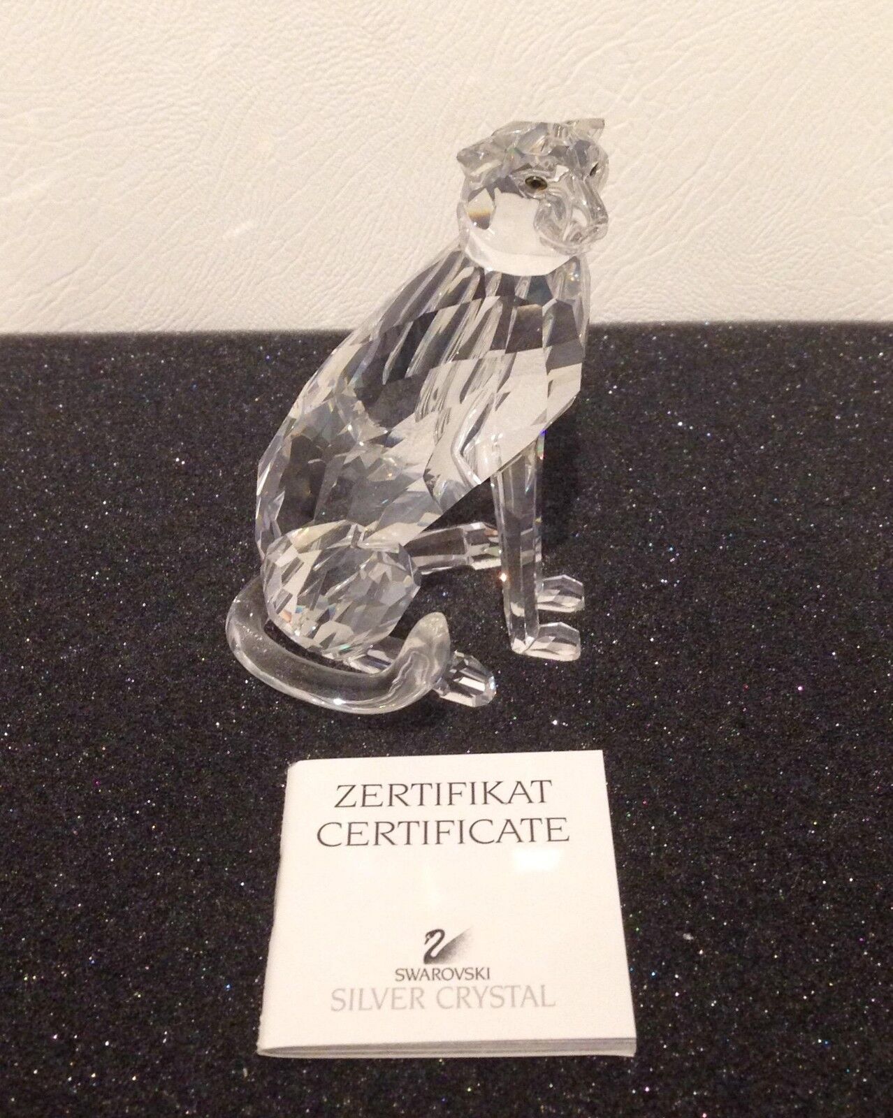 Swarovski - Pantera ART.183225 Swarovski - Swarovski Ghepardo Silver Crystal