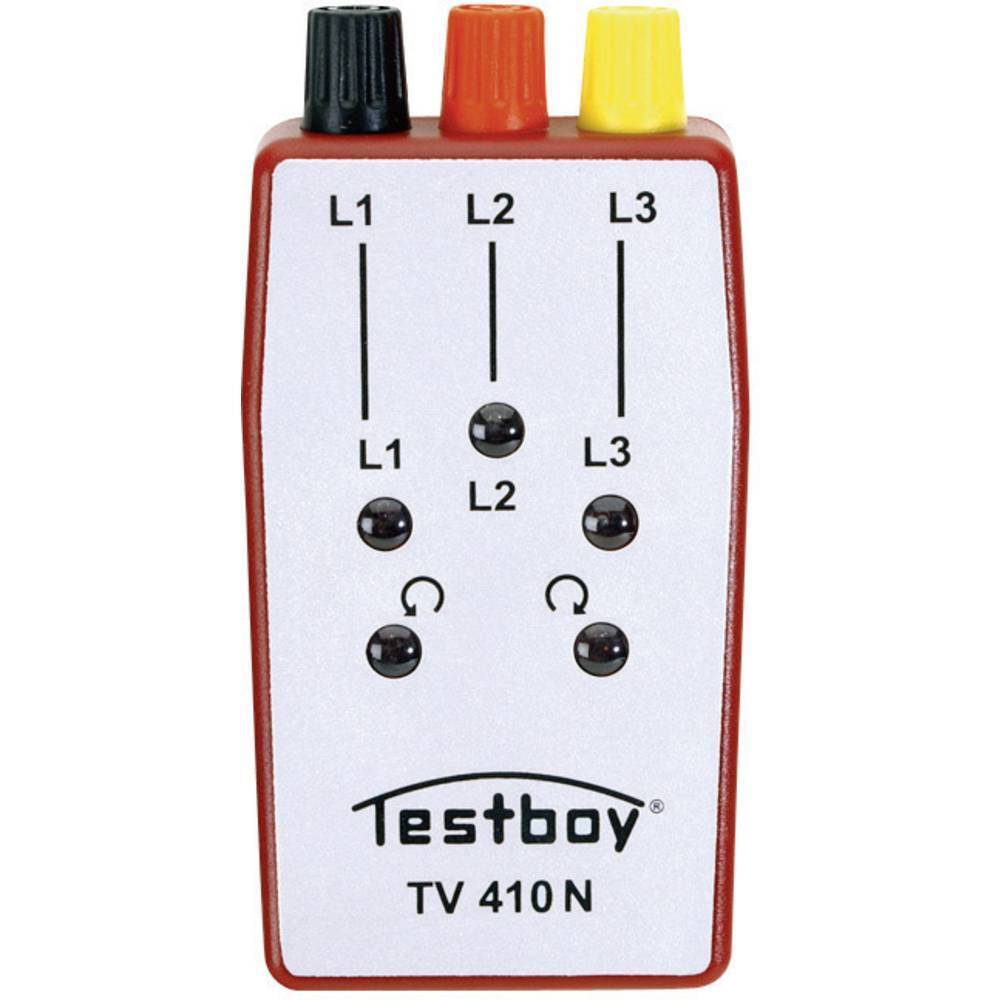 Testboy TV 410 N Misuratore campo rotante CAT II 400 V LED