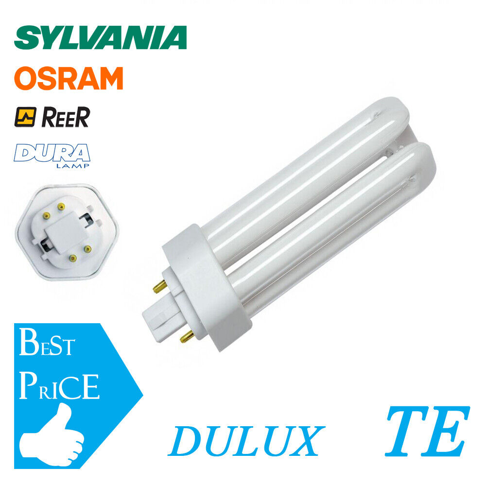 LAMPADA FLUORESCENTE DULUX TE ATTACCO G2X4-Q 18 W  LUCE CALDA 3000K 830 - SYLVAN