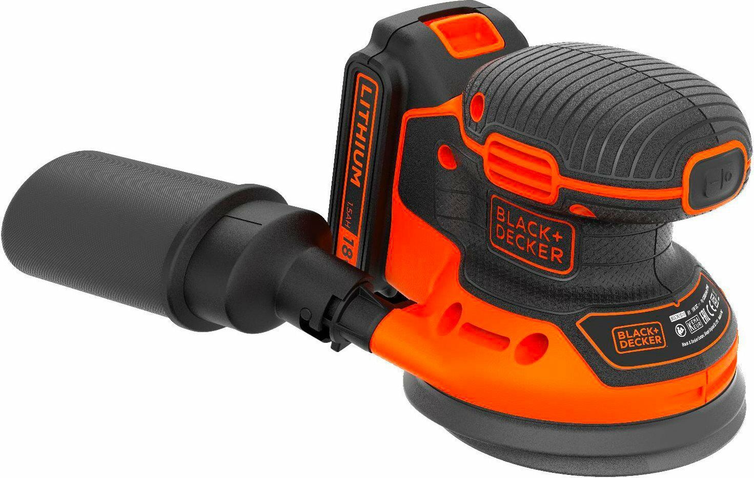 Black & Decker Levigatrice rotorbitale Levigatrice legno batteria 18V BDCROS18