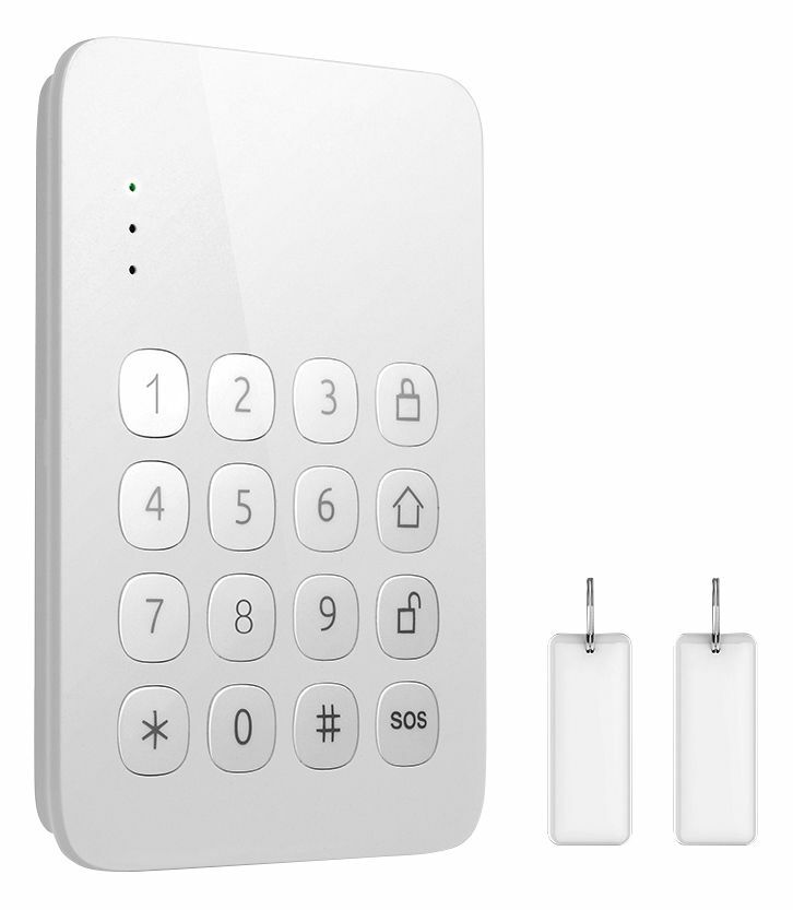 HOM-IO SMART HOME Tastiera Radio + 2 Tag RFID Omni Alarm HOM-OMNI-TAST 559593038