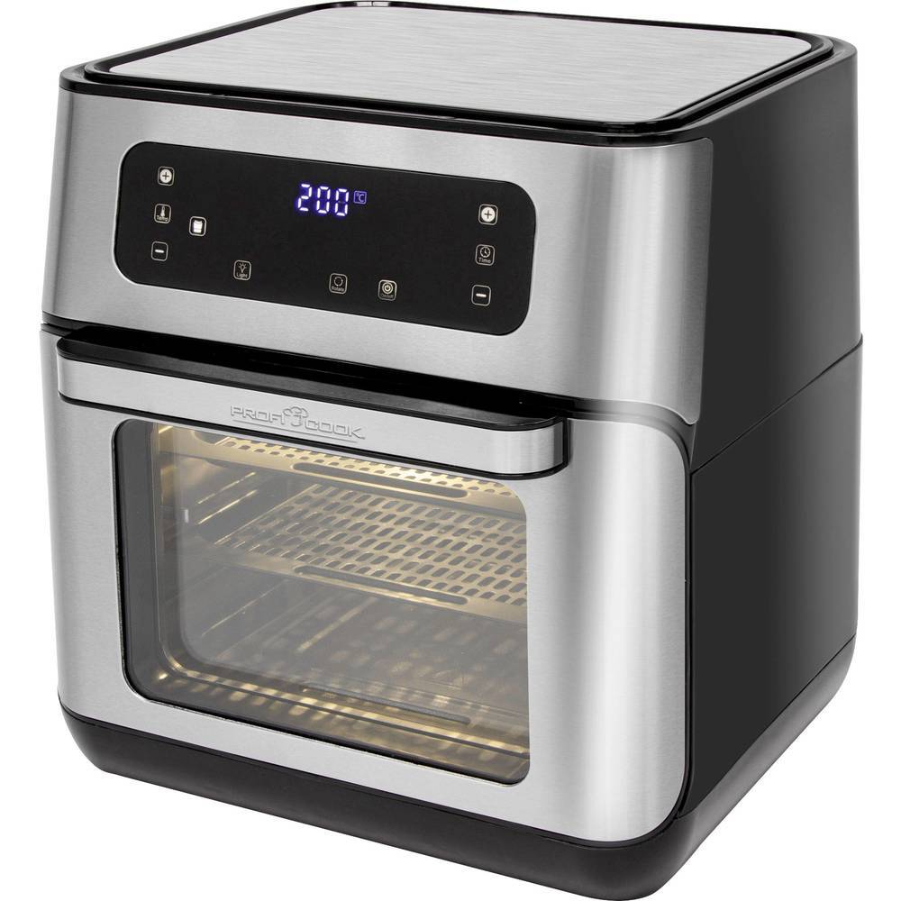 Profi Cook PC-FR 1200 H Friggitrice ad aria calda 1500 W Nero/acciaio inox