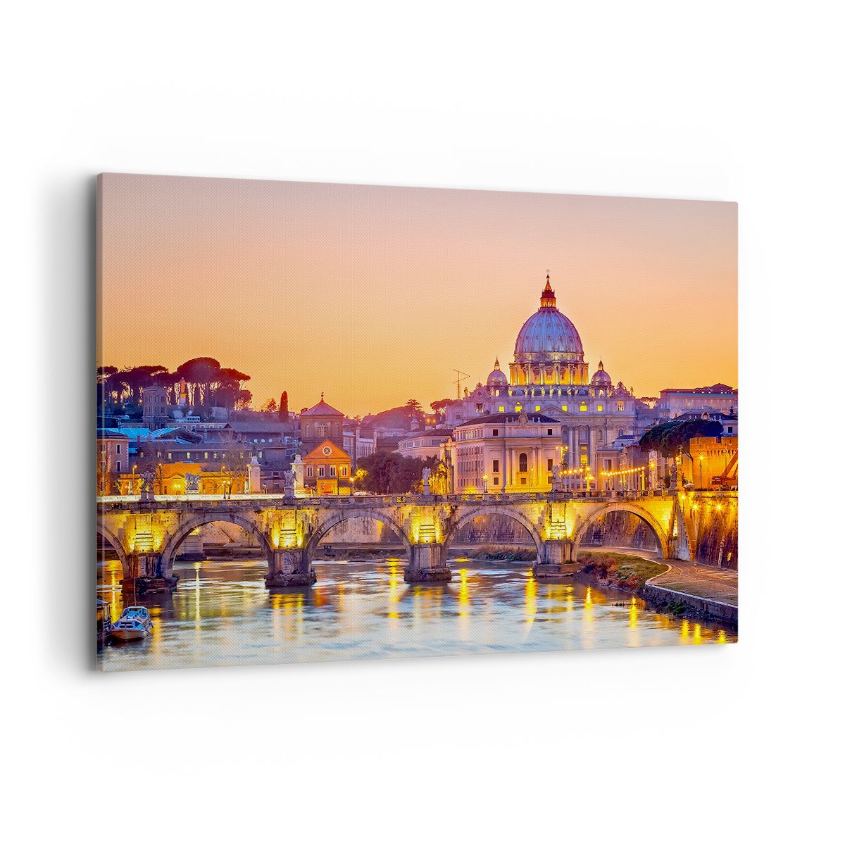 Quadro su Tela 120x80cm Roma italia basilica storia Stampe Immagini Murale