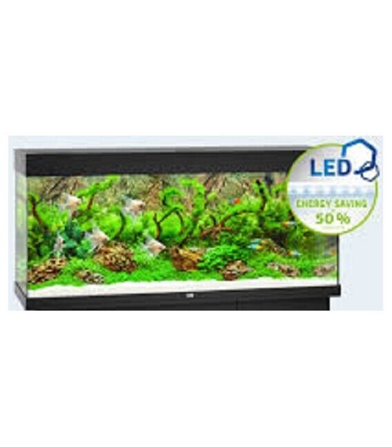 Juwel Acquario Rio 350 Nero (Nuovo Modello con Illuminazione Led)
