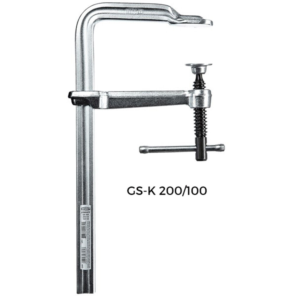 Strettoio a vite in acciaio CLASSIX GS 20K 200/100 Bessey