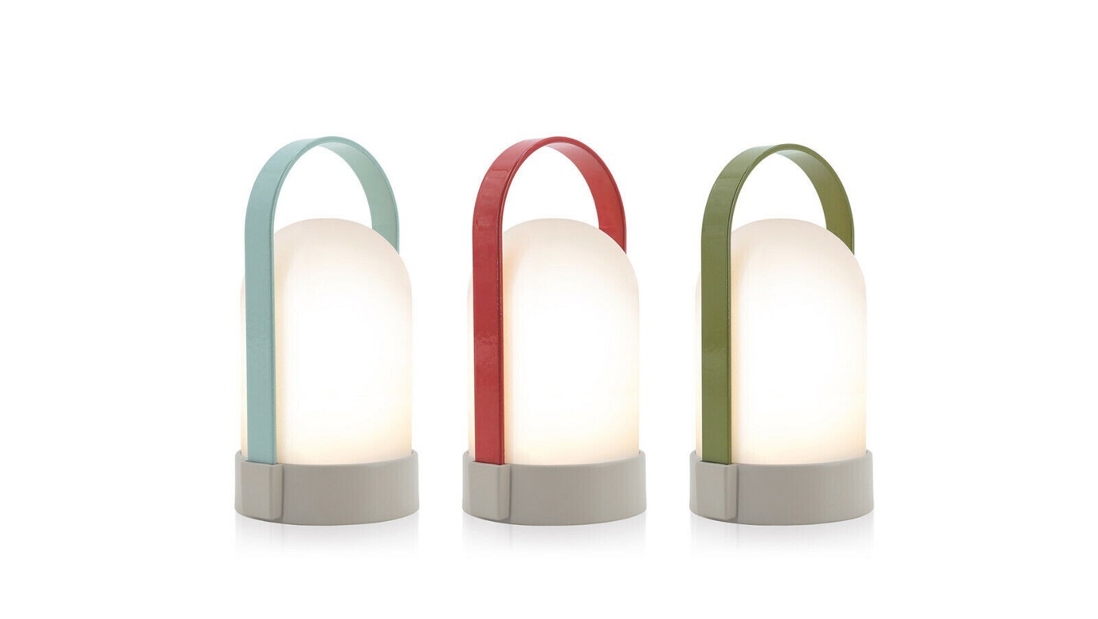 SET 3 LAMPADE RICARICABILI- Set URI "Piccole" - Remember INTERNO ESTERNO