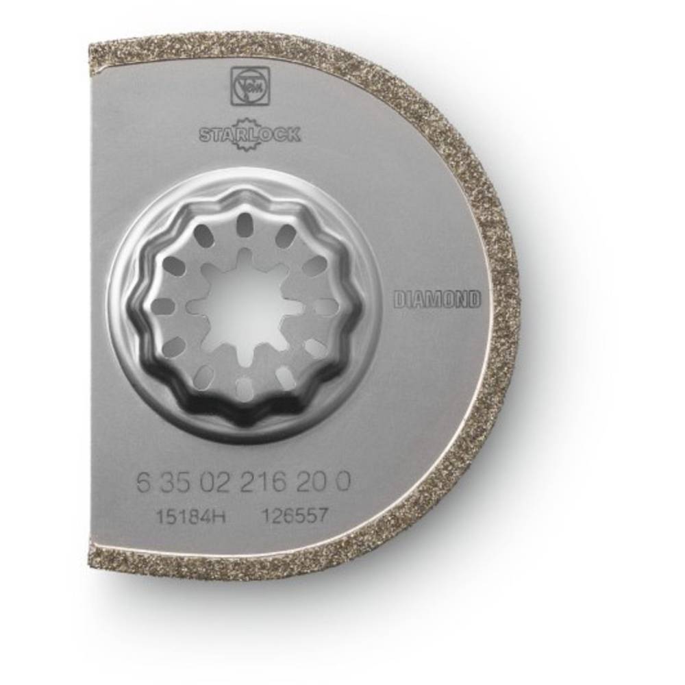 Fein 63502216210 Diamante Lama da taglio segmentata 1.2 mm 75 mm 1 pz.