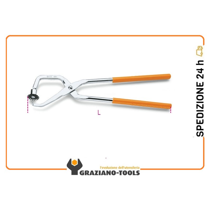 Pinza per molle freni a tamburo art. 1471