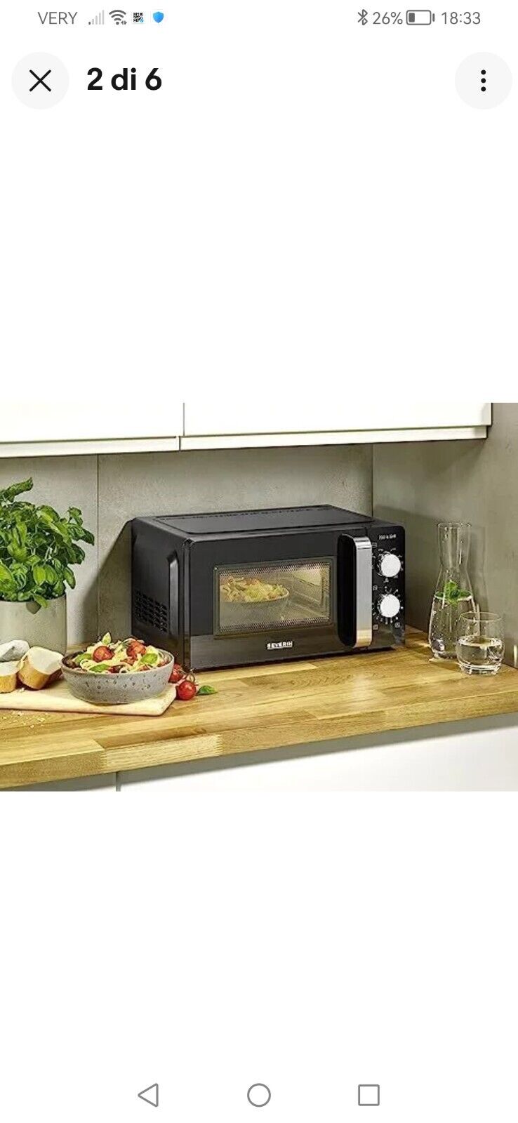 SEVERIN MW 7781 - Forno a microonde con funzione grill, 2 in 1 - NUOVO