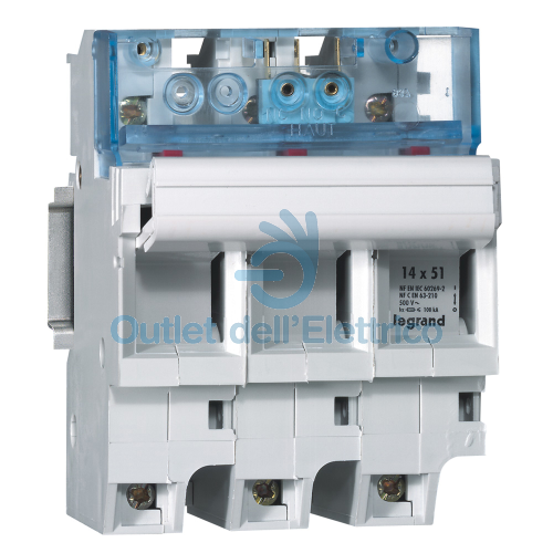 BTICINO 021536 P/FUSIBILI SP.51-SEZION 3P C/M