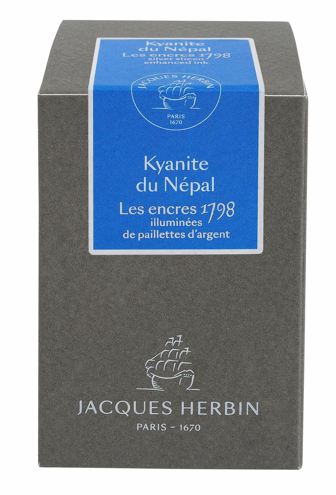 Jacques Herbin 1798 Kyanite du Nepal (Blu/Turchese), 50 ml (U1U)