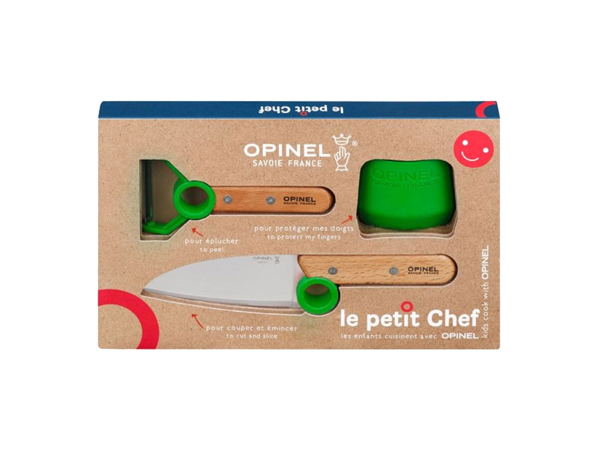 Set Bimbi Chef - Opinel SET "LE PETIT CHEF" VERT (002577)