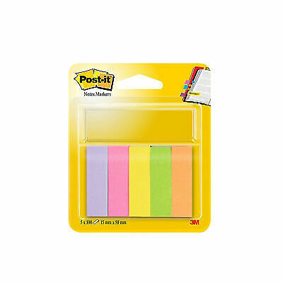 Segnapagina Post-It 670-5 (500Fg) 5Colori Index 15X50Mm In Carta
