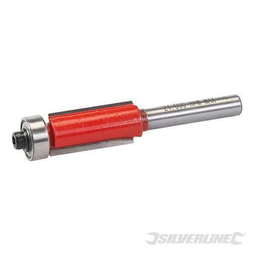 Silverline Fresa per rifilare 1/4" 12,7 x 25,4 mm