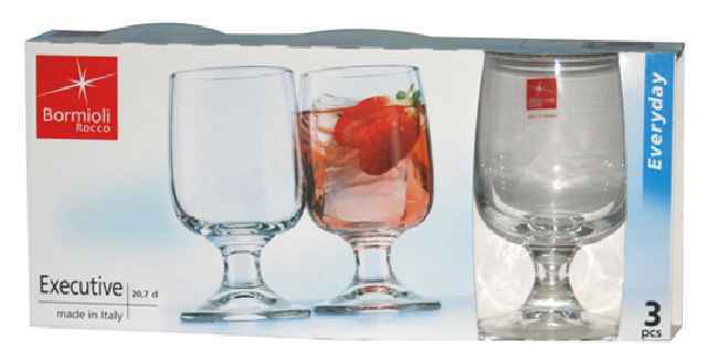 SET CALICI VINO EXECUTIVE 3 PEZZI,BICCHIERE BORMIOLI BOR432