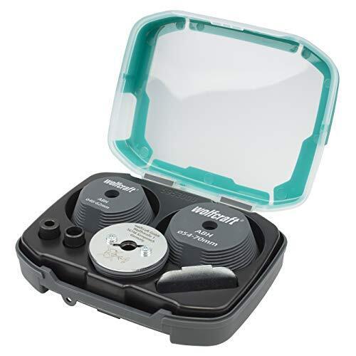 wolfcraft Set guide allargafori, 3 pezzi I 5953000 I Guida per seghe a (x0m)